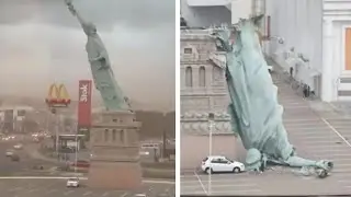 Statue Of Liberty Falls In Brazil, An Omen For America