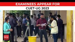 CUET-UG 2023 Exam Begins: Examinees Take the Test in Bhubaneswar, Odisha
