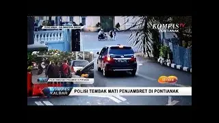 PELAKU JAMBRET DI GEREJA KATEDRAL PONTIANAK DITEMBAK MATI OLEH POLISI KARENA MELAWAN PETUGAS