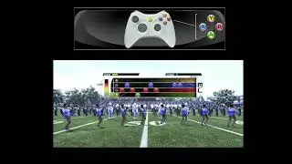 Tutorial de experiencia de f&uacute;tbol americano universitario para negros: medio tiempo