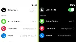 How to Active Dark Mode on Messenger | Android and iPhone Tricks 2019
