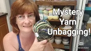 My First Mystery Yarn Unbagging from Aberdeen's Wool Company | Canada
