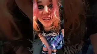 GRWM: Emo, Alternative, Egirl, Goth, Grunge Aesthetic Outfit For The Crystal Store #wlw #shorts