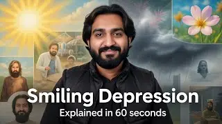 Smiling Depression Explained in 60 Seconds | The Hidden Pain Behind a Smile