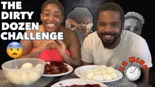The Dirty Dozen Breakfast Challenge: By @PRGANG14 and @Bloveslife 12 Eggs, 12 Bacon, 12 Minutes