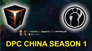 IG vs EHOME - DPC CHINA Tour 1: Division I Dota 2 Highlights