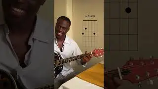 African guitar in 20sec ☀️☄️ #guitar #music #sebene #africa