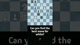 Test Your Chess IQ with This Move! 🤔 #ChessPuzzles #BrainTeaser