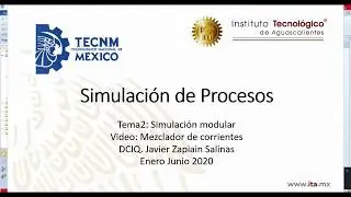 Curso de Aspen: Mezclador de corrientes
