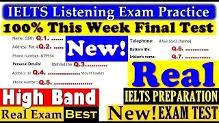 IELTS Listening Practice Test 2026 | New Real IELTS Exam With Answers | 29 Jan 2026