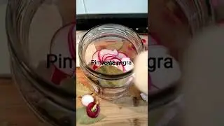 Rabanitos encurtidos. Receta b&aacute;sica y sencilla. #asmreating #encurtidos #cocinafacil
