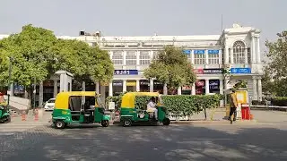 MODERN AREA Delhi Walking In CONNAUGHT PLACE | New Delhi CP Place Virtual Tour