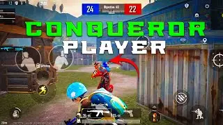 FIGHT AGAINST CONQUEROR PLAYER WITHOUT AIM ASSIST || TDM GAMEPLAY ||
