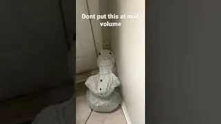 Homemade 3 foot tall snowman Inflatable