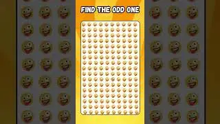 find odd one#shorts #eye testand comments
