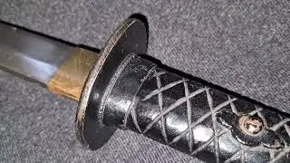 WW2 Japanese Type 95 Shin Gunto late war NCO sword: Part 2, see description