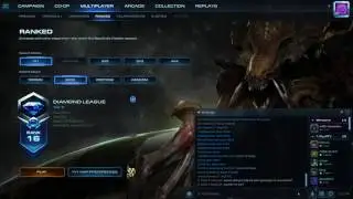 Starcraft2 Rank Live playing 16.1.2017