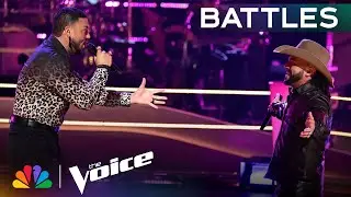 Elias Gomez and Teo Ramdel's Harmonies Thrill Audience in Duet | The Voice Battles | NBC