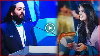 Anant Ambani Cute Specch On Radhika Ambani At Reliance Family Day Event 2024