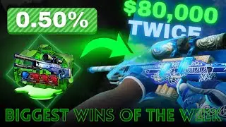BIGGEST CSGOROLL WINS COMPILATION 🪙 WEEK #7