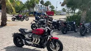Make a statement with this limited edition Triumph Rocket 3 R 