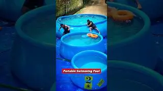 Portable Swimming Pools | Trending Summer Gadget Shorts Video #product #poolfun