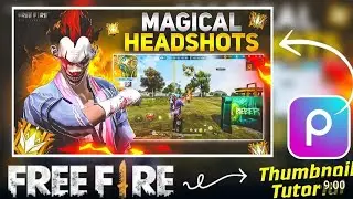 #LONE Make This Amazing FREE FIRE Thumbnail In PicsArt 🔥 #freefire