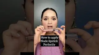 How to apply nude lipsticks perfectly #makeupartist #nudelipstick #tutorial #lipstick