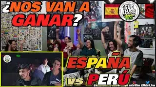 🔴COLOMBIANOS REACCIONAN a PERÚ vs ESPAÑA - ¿NOS VAN A GANAR? [GOD LEVEL PAISES 2019] PARTE 2