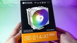 Great 4 Heat Pipe Tower Cooler! ID-COOLING SE-214-XT ARGB