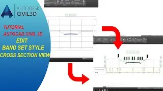 Autocad Civil 3D Edit Band Set Style Cross Section View