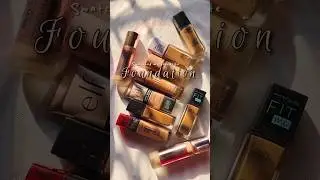 best foundations for dusky skin swatches !🤎✨🎀| foundation under 1000 | my fav foundations #shorts
