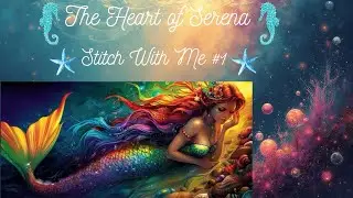 ☃️🎄Merry Christmas☃️🎄 NEW START HAED The Heart of Serena  #stitchalong  #stitchwithme #flosstube 72