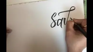 Effortless Brush Calligraphy: Create Stunning Designs on Any Surface!