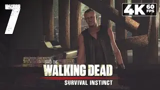 The Walking Dead: Survival Instinct (PC) - 4K60 Walkthrough Mission 7 - Lemon Hill