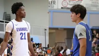 Reed Sheppard Vs Cyr Malonga at KABC Titans Rockets Shootout Day!!