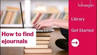 Get Started - how to find ejournals