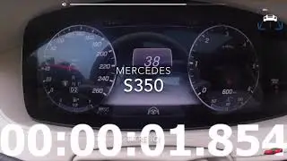 MERCEDES S350/S400/S500/S600/S63/S65 ACC&Eacute;L&Eacute;RATION 0-100 0-200 km/h