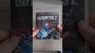Playing Infamous 2 on a Disconnected PS3 Slim in 2026 #gamingshorts #shorts #ps3