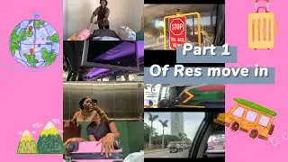 Travel with me to Uni| Res move in| Part 1