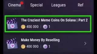 The Craziest Meme Coins on Solana | Part 2 | TapSwap Code | The Craziest Meme Coins on Solana