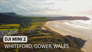 Whiteford Sands, Gower, Wales - DJI Mini 2 4K Drone Video