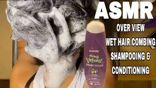 FOAMY HAIR SHAMPOOING /CONDITIONING & WET COMBING