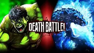 Hulk VS Godzilla (Marvel / Toho) | Death Battle Hype Trailer (Collab With @westpion8451)