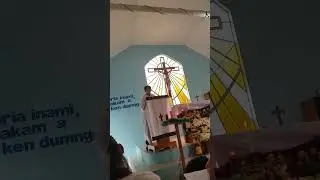 Father John Pardou Umaking's Homily during the feast of Mary Immaculate in Bes eg, Camp 1...