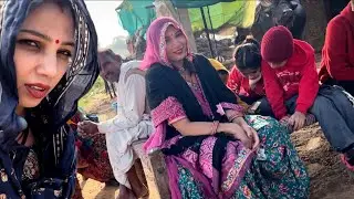 आज मेरी बहन के ससुराल बस्सी के काशी संकरपुरा और देवगांव का नजारा🤗MAYA MEENA VLOG