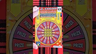 &pound;3 triple payout  lotto scratch card  #scratchcards #lottery#shorts #lotto #ukscratchcards