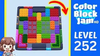 Color Block Jam Level 252 Solution Walkthrough