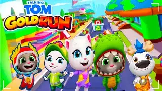 Talking Tom Gold Run - All Tons Full Screen (New Gameplay) (Android/iOS)