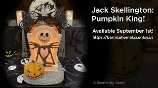 Jack Skellington: Pumpkin King Scentsy Warmer